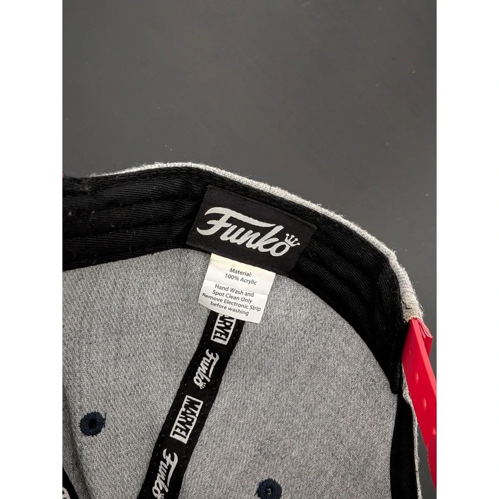 Marvel The Amazing Spider-Man Funko‎ Snapback Hat Gray OSFM